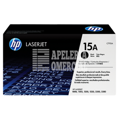 HP-C7115A TONER P/IMPRESORA LASER 1200 HP 15A